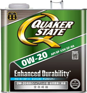 NG[J[Xe[g(Quaker state) NG[J[Xe[g GnXg freB SP/GF-6A 0W-20 3bgy:6z