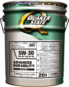 NG[J[Xe[g(Quaker state) NG[J[Xe[g AhoXg freB SP/GF-6A 5W-30 20Ly[
