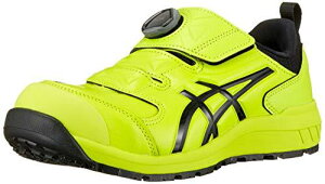 ASICS アシックス アシックス ウィンジョブCP307 BOAネオンライム×ブラック 25.0cm (1273A028.30025.0 1393)