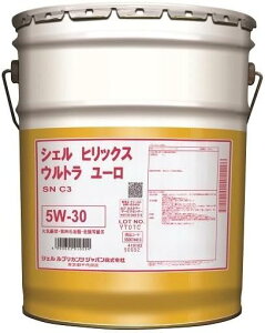 y݌Ɍ[zVF(Shell) GWIC Shell Helix Ultra Euro SN/C3 5W-30 20Ly[ BMWLL-04 MB229.31/229.51 VW504.00/507.00