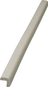 TRUSCO トラスコ中山 TRUSCO 安心クッション L字型 極細 1本入り ライトグレー TAC61