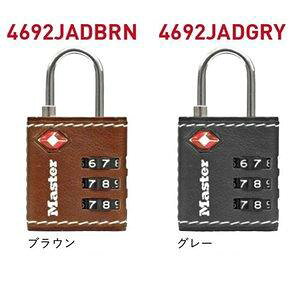 Master Lock 4692JADBRN �ώ�TSA���b�N �u���E��