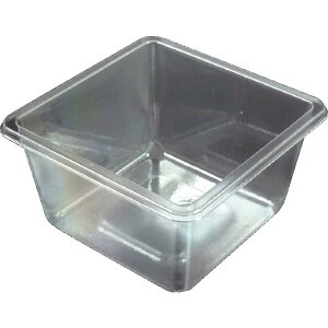 TRUSCO �g���X�R���R TRUSCO PET�����ϊ����^�e�� 65X65X35mm ���� 100��