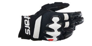 ALPINESTAR ApCX^[Y yKwOɎdlmFzHALO LEATHER GLOVE [12 BK WH] L 3504822
