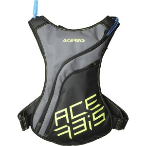A`FrX(ACERBIS) WATER SATUH DRINK BAG BK/YL AC-24547BK/YL nCh[VobO