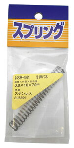 �a�C�Y�� WAKI �X�e�����X�����o�l 0.8×10×70(1��) (SR441 8991)