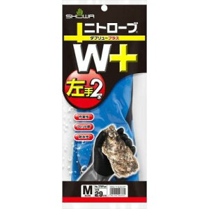 �V���[���O���[�u(Showaglove) �V���[�� �j�g�����S����� NO378Plus �j�g���[�uW+ ����2�{ �u���[ M�T�C�Y (NO378PLUSL2PM 3308)