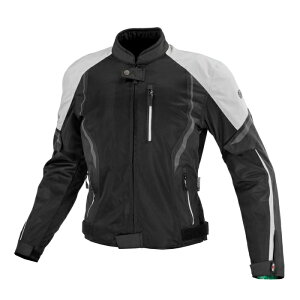 R~l(Komine) JK-1463P HALF MESH JACKET BK/L.GY XL 07-1463 ubNCgO[ TCY:XL