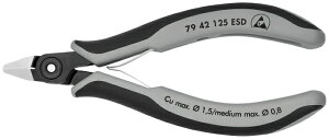 KNIPEX 79 42 125 ESD エレクトロニクスニッパー 79 42 125 ESD
