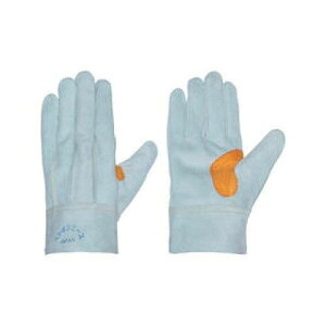 ペンギンエース 床革手袋 黄表革・アテ付 L TH-403 1双