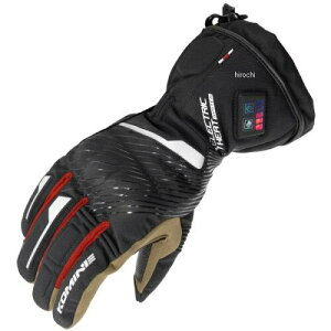 R~l(Komine) EK-215 Dual Heat Protect E-Gloves i:08-215 J[:Black/Red TCY:M
