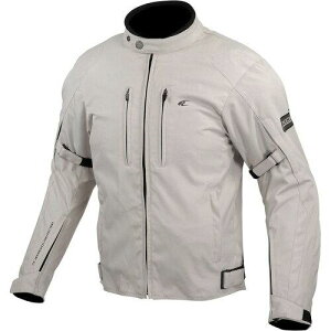 R~l(Komine) JK-603 Protect W-JKT i:07-603 J[:Light Grey TCY:L