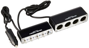 �u���C�X BS-500 4�A�\�P�b�g��USB DC12V �Z�p���[�g�X�C�b�`�t�� (1093997)