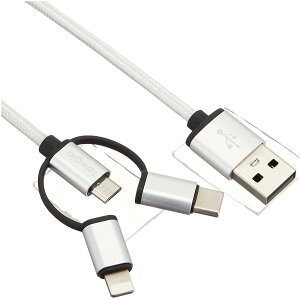 A[NX(AXS) A[NX(axs) X-256 MFiF 3.1A A~USB`[W[3in1}`CgjOP[u Vo[ (1651999)