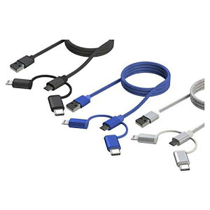 A[NX(AXS) A[NX(axs) X-256 MFiF 3.1A A~USB`[W[3in1}`CgjOP[u u[ (1652000)