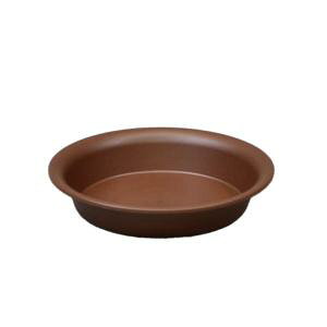 アップルウェアー アップル 陶鉢皿 4号 えび茶