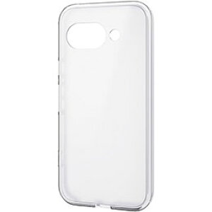 ELECOM �G���R�� Google Pixel 9a/�n�C�u���b�h�P�[�X/�V���L�[�N���A(PM-P251HVCKMCR)