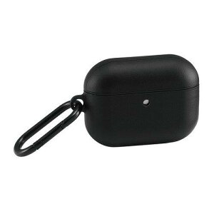 ELECOM �G���R�� AirPods Pro 3�p�\�t�g���U�[�P�[�X/�J���r�i�t/�u���b�N(AVA-AP07PLCBK)