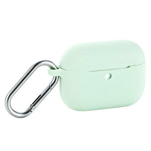 ELECOM �G���R�� AirPods Pro 3�p�V���R���P�[�X/�J���r�i�t/�O���[��(AVA-AP07SCGN)