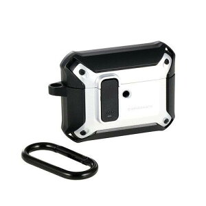 ELECOM �G���R�� AirPods Pro 3�pZEROSHOCK Lock�P�[�X/�V���o�[(AVA-AP07ZEROLSV)