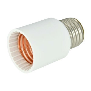 OHM �I�[���d�@ �\�P�b�g�A�_�v�^�[(�\�P�b�g��35mm����/100W�܂�/E26/1A-250V) HS-L26EK-W