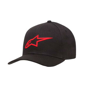 ALPINESTAR �A���p�C���X�^�[�Y AGELESS CURVE HAT1030 BK/RD L-XL