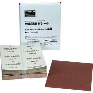 TRUSCO �g���X�R���R TRUSCO �ϐ������z�V�[�g #60 230X280mm(50����) (TTKS60 3100)