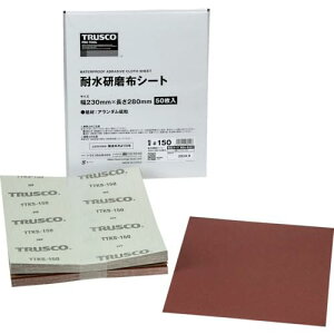 TRUSCO �g���X�R���R TRUSCO �ϐ������z�V�[�g #150 230X280mm(50����) (TTKS150 3100)