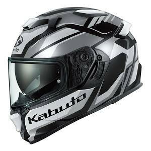 OGK KABUTO(�I�[�W�[�P�[�J�u�g) KAMUI 5 GRAVIX : �t���b�g�u���b�N�O���[ : M�T�C�Y(57-58)