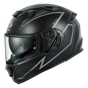 OGK KABUTO(�I�[�W�[�P�[�J�u�g) KAMUI 5 SPRIA : �t���b�g�u���b�N�V���o�[ : S�T�C�Y(55-56)