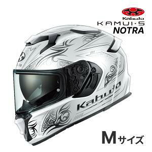 OGK KABUTO(�I�[�W�[�P�[�J�u�g) KAMUI 5 NOTRA : �p�[���z���C�g�u���b�N : M�T�C�Y(57-58)