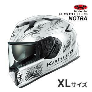 OGK KABUTO(�I�[�W�[�P�[�J�u�g) KAMUI 5 NOTRA : �p�[���z���C�g�u���b�N : XL�T�C�Y(61-62)