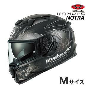 OGK KABUTO(�I�[�W�[�P�[�J�u�g) KAMUI 5 NOTRA : �t���b�g�u���b�N : M�T�C�Y(57-58)