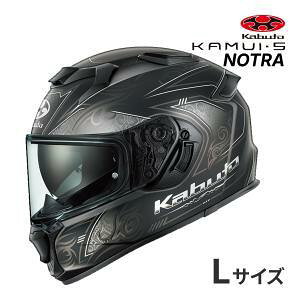 OGK KABUTO(�I�[�W�[�P�[�J�u�g) KAMUI 5 NOTRA : �t���b�g�u���b�N : L�T�C�Y(59-60)
