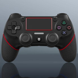 【休日発送可・最短即日出荷】PS4 コントローラー ワイヤレス JoySky ニューモデル 600mAh/1000mAh Bluetooth リンク遅延なし ジャイロセンサー機能 イヤホンジャック ゲームパット 搭載 高耐久ボタン 二重振動