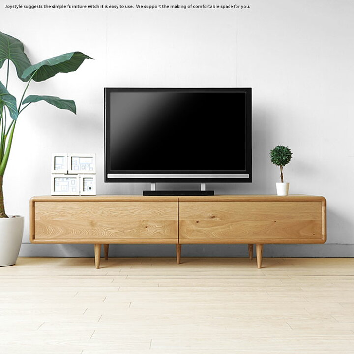 ☆価最終値下げ☆18,400→12,000円 テレビボード オーク突板 W1,800