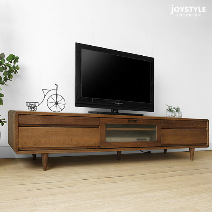 楽天市場】【幅1800mm/テレビボード/ダーク色/別注扉付き】テレビ 