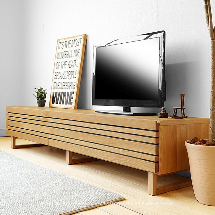 楽天市場】テレビ台 テレビボード 開梱設置配送 幅210cm ホワイト 