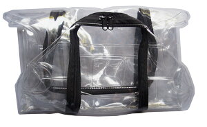 リモワ RIMOWA SALSA DELUXE サルサデラックスマルチホイール（4輪）に使える透明PVCスーツケースカバー リモア用保護カバー（黒ファスナー）
