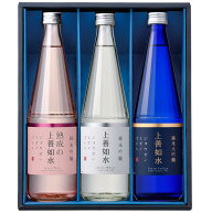 白瀧酒造 上善如水ギフトセット 720ml×3本入り / 楽天グルメ大賞 2019&2020 二年連続受賞 純米吟醸 純米…