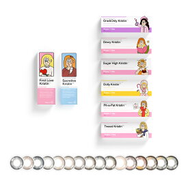 【新色】韓国 カラコン ワンデー ハパクリスティン Hapa Kristin 10枚入りワンアンドオンリー ビーン One&Only Bean Kristin [日本国内配送]