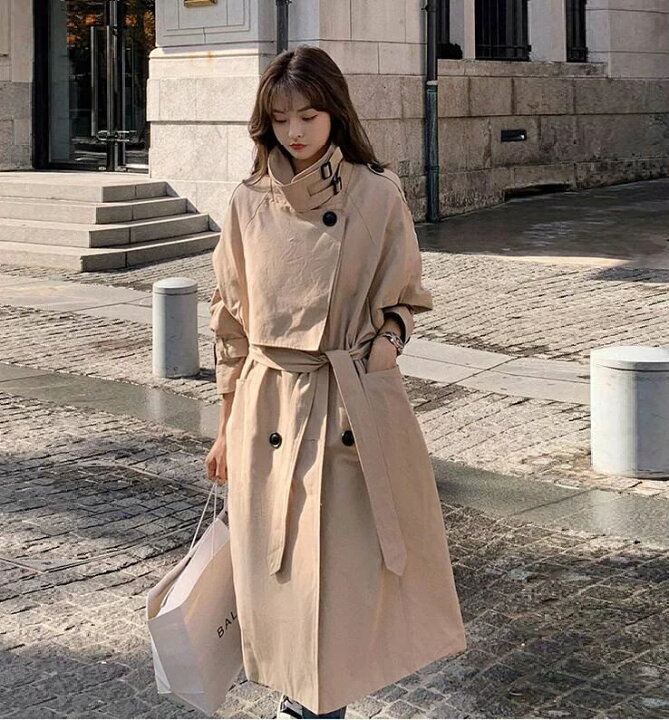 楽天市場】トレンチコート レディース S M L アウター スプリング  