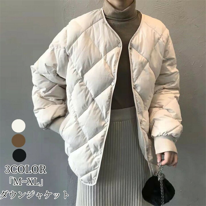 楽天市場】ダウンコート ダウンジャケット 全3色 「M~XL」レディース 