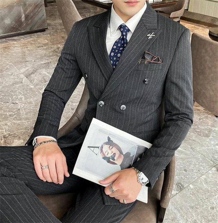 楽天市場】「品質良い」スーツ メンズ スリーピース メンズ タキシード  