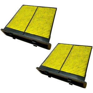 【クーポン有り0のつく日】KURVE エアコンフィルター 2個セット Cプラス 脱臭 花粉 スバル WRX XV インプレッサ エクシーガ エクシーガクロスオーバー7 フォレスター レヴォーグ クルエ C093/2 X728