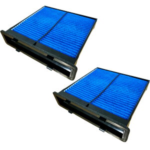 【クーポン有り0のつく日】KURVE エアコンフィルター 2個セット Znプレミアム 抗菌 抗ウィルス スバル WRX XV インプレッサ エクシーガ フォレスター レヴォーグ クルエ Z093/2 脱臭 花粉 PM2.5除去