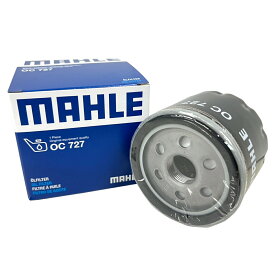 【2点で\250offクーポンあり】マーレ オイルフィルター オイルエレメント フィアット ルノー R4 500X チンクエチェント トゥインゴ メガーヌ メガーヌエステート ( 3BA-33413 3BA-33413PM ABA-AHH4D ABA-DZF4R ABA-DZF4R1 ABA-KZF4R ) MAHLE OC727