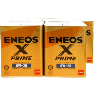 y܂ƂߔN[|zy4ʃZbgz ENEOS X PRIME GbNXvC GWIC GlIX 0W-20 SP/RC GF-6A 100w 4L×4