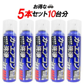 【2点で\200offクーポン】【5本セット福袋】カーエアコン洗浄 消臭 抗菌 花粉カット スーパージェットマックス エアコンフィルター交換と同時で効果倍増！200円引き クーポン有 ポイント消化 法人