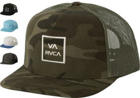 RVCA rvca ルーカ ルカ キャップ メッシュキャップスナップバック 綿キャップ Cap 帽子 VA 野球帽ベースボールキャップ おしゃれ かっこいい ブランドキャップVA ALL THE WAY TRUCKER HAT III
